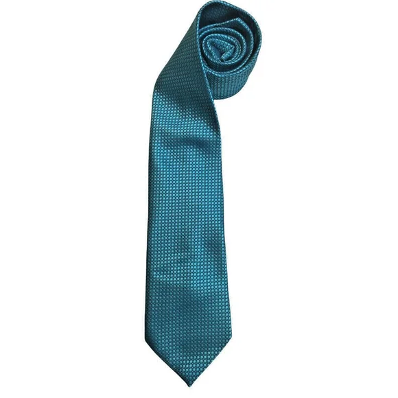 Mens Tie Square Pattern Necktie - Picture 1 of 3